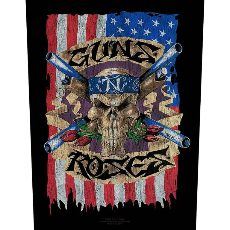 Guns N’ Roses Flag Back Patch