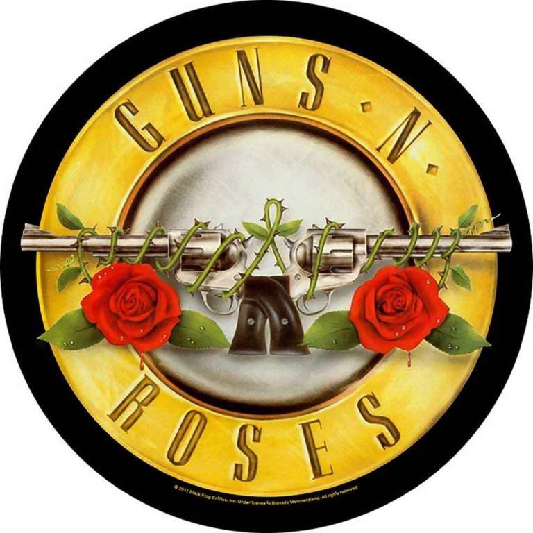 Guns N’ Roses Bullet Logo Back Patch