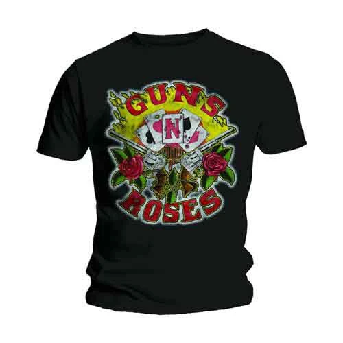 Guns N’ Roses Cards Black T-Shirt