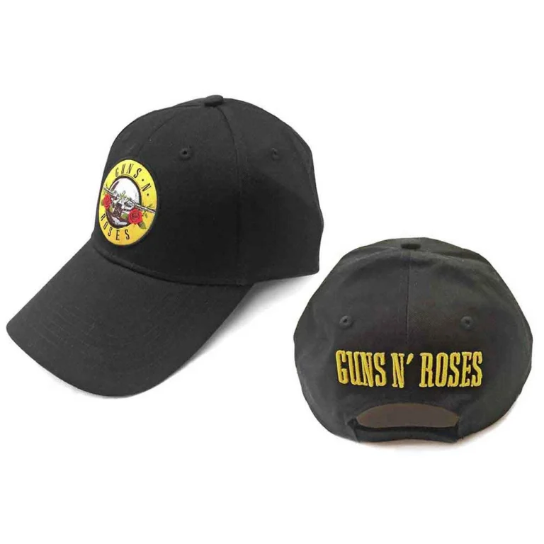 Guns N’ Roses Circle Logo Black Baseball Cap