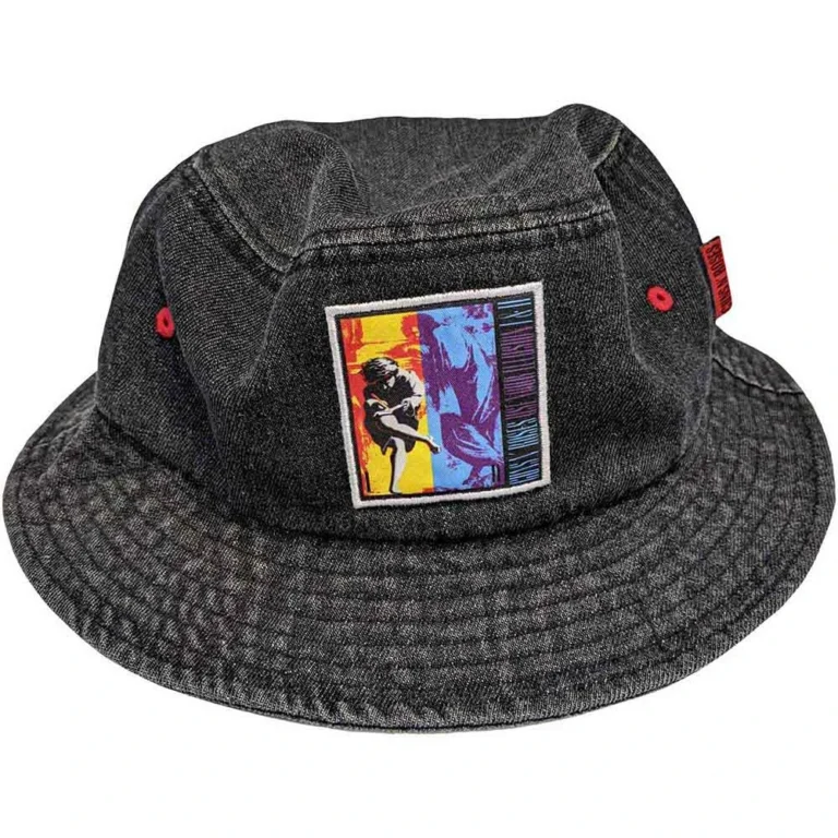Guns N’ Roses Use Your Illusion Denim Black Bucket Hat