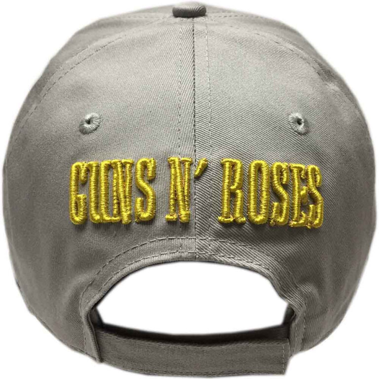 Guns N’ Roses Circle Logo Grey Baseball Cap