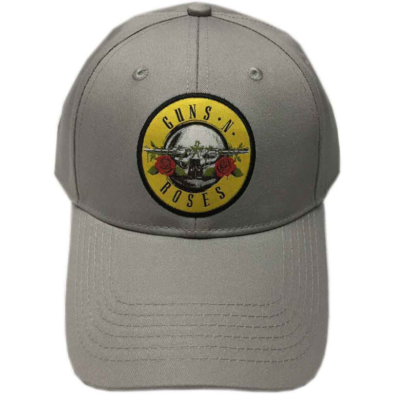 Guns N’ Roses Circle Logo Grey Baseball Cap