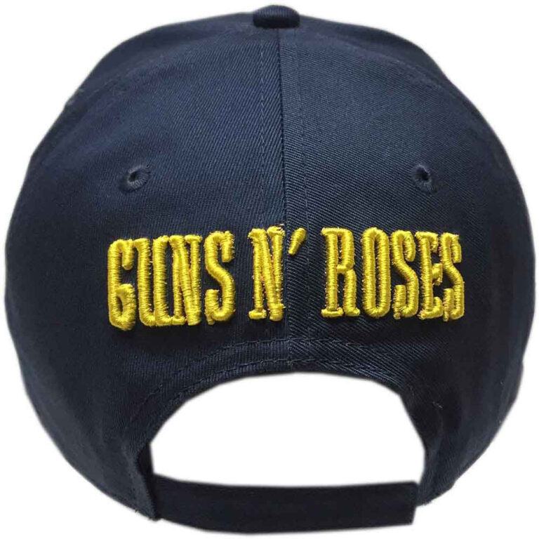 Guns N’ Roses Circle Logo Navy Blue Baseball Cap