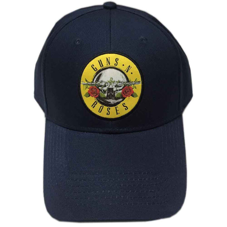 Guns N’ Roses Circle Logo Navy Blue Baseball Cap