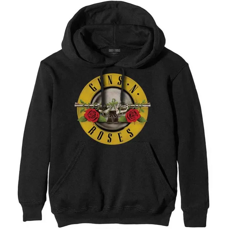 Guns N’ Roses Classic Logo Black Pullover Hoodie