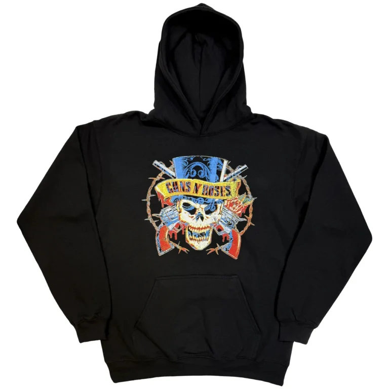 Guns N’ Roses Top Hat Black Pullover Hoodie