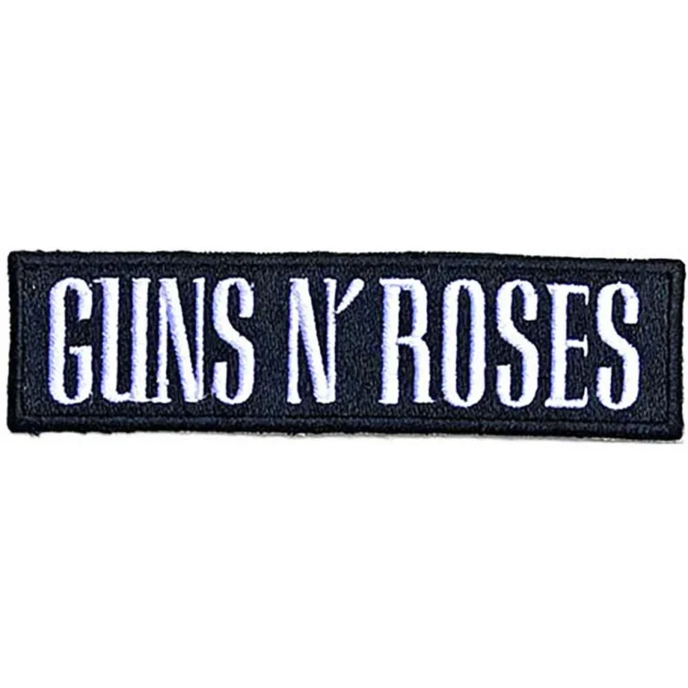 Guns N’ Roses Text Logo Patch