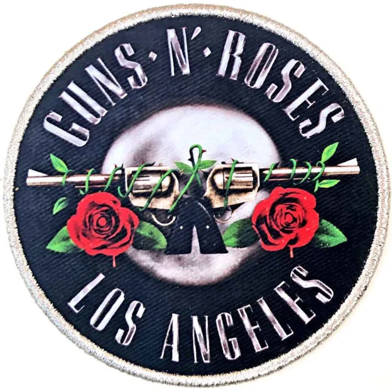 Guns N’ Roses Los Angeles Silver Patch