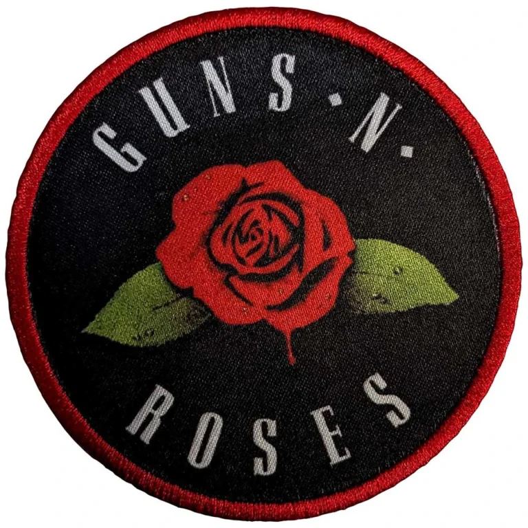 Guns N’ Roses Rose Patch