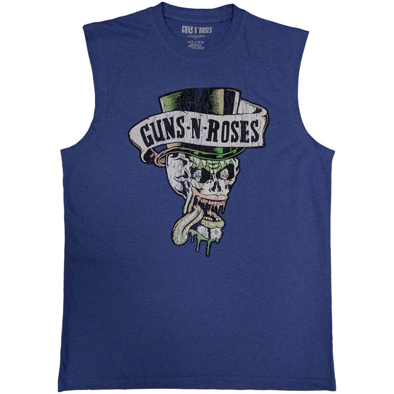 Guns N’ Roses Top Hat & Tongue Purple T-Shirt