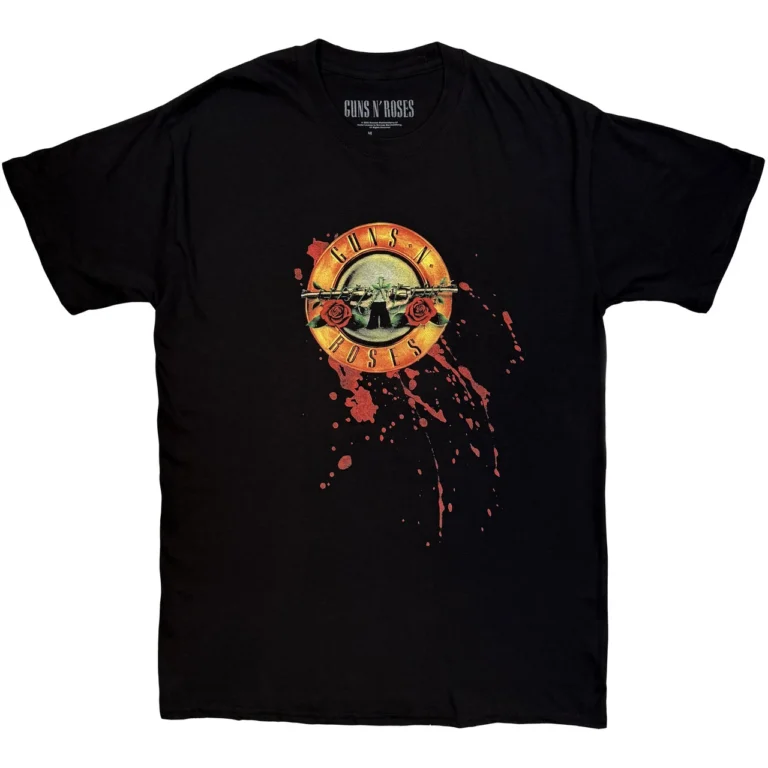 Guns N’ Roses Bullet Black T-Shirt