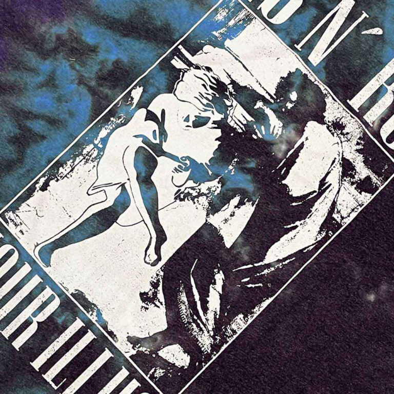 Guns N’ Roses Use Your Illusion Monochrome Blue Wash Collection T-Shirt