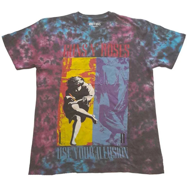 Guns N’ Roses Use Your Illusion Blue Wash Collection T-Shirt