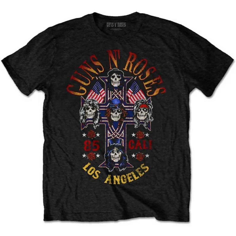 Guns N’ Roses Cali’ ’85 Black T-Shirt