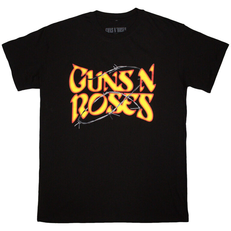 Guns N’ Roses Paradise City Black Back Print T-Shirt