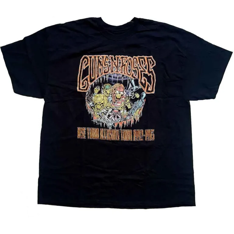 Guns N’ Roses Illusion Monsters Black T-Shirt