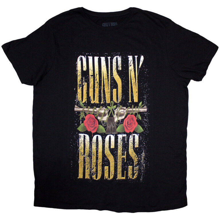 Guns N’ Roses Big Guns Black Ladies T-Shirt