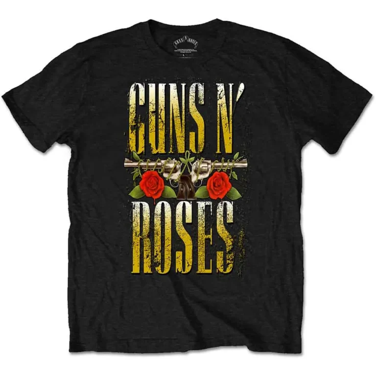 Guns N’ Roses Big Guns Black T-Shirt