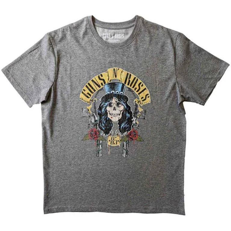 Guns N’ Roses Slash ’85 Grey T-Shirt