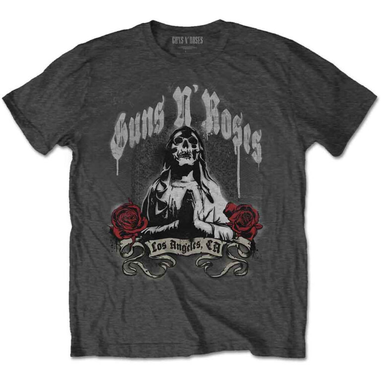 Guns N’ Roses Death Men Charcoal Grey T-Shirt