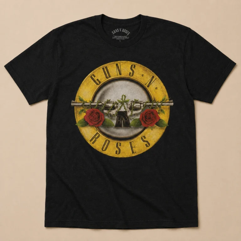 Guns N’ Roses Classic Logo Black T-Shirt