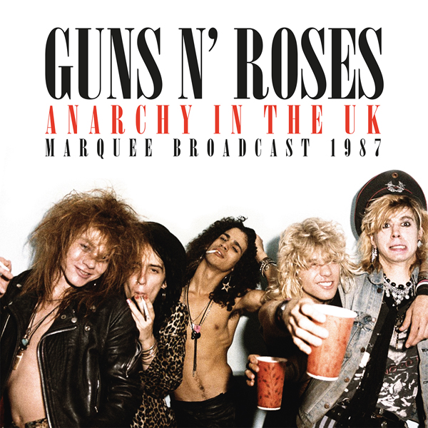 GUNS N’ ROSES – ANARCHY IN THE UK (RED VINYL 2LP) Vinyl Double Album