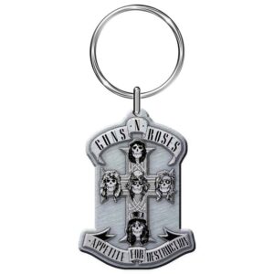 Guns N' Roses Appetite Enamel In-Fill Keychain