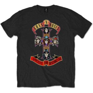 Guns N' Roses Appetite for Destruction Black T-Shirt