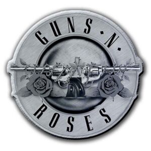 Guns N' Roses Bullet Logo Pin Badge