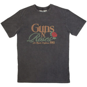 Guns N' Roses California 1985 Charcoal Grey T-Shirt