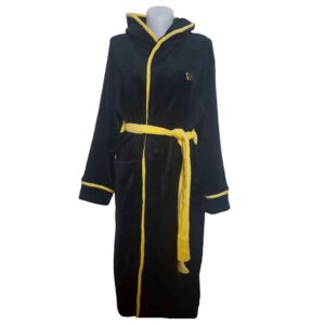 Guns N' Roses Classic Logo Black Back Print Unisex Bathrobe