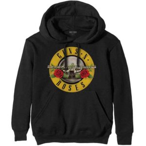 Guns N' Roses Classic Logo Black Pullover Hoodie