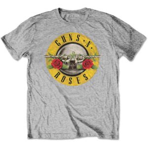 Guns N' Roses Classic Logo Heather Grey Kids T-Shirt