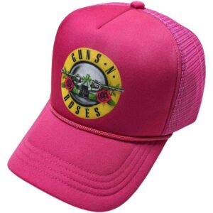 Guns N' Roses Classic Logo Pink Mesh Back Cap