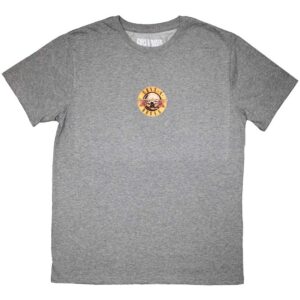 Guns N' Roses Mini Circle Logo Grey T-Shirt