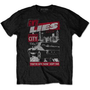 Guns N' Roses Move to the City Black T-Shirt
