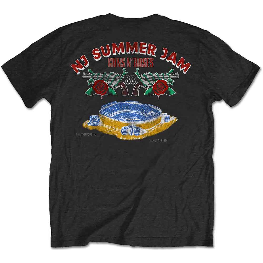ROCK OFF - Guns N' Roses - Nj Summer Jam 1988 Special Edition Black (T
