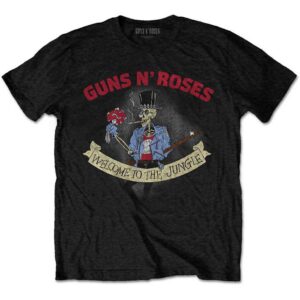 Guns N' Roses Skeleton Vintage Black T-Shirt