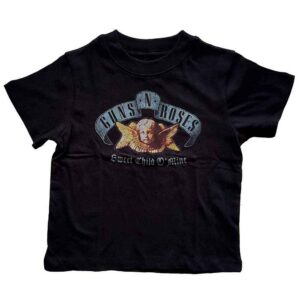 Guns N' Roses Sweet Child O' Mine Black Kids Toddler T-Shirt