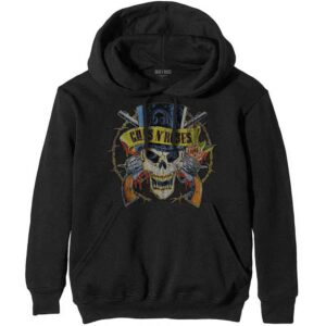 Guns N' Roses Top Hat Black Pullover Hoodie