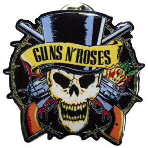 Guns N' Roses Top Hat Pin Badge