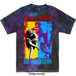 Guns N' Roses Use Your Illusion Blue Wash Collection T-Shirt
