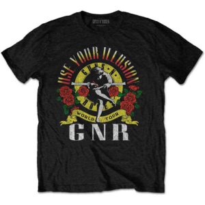 Guns N' Roses UYI World Tour Black T-Shirt