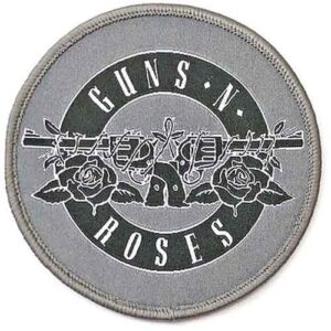 Guns N' Roses White Circle Logo Patch