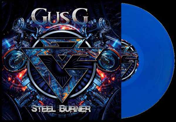 Gus G. – STEEL BURNER (BLUE VINYL LP) Vinyl LP