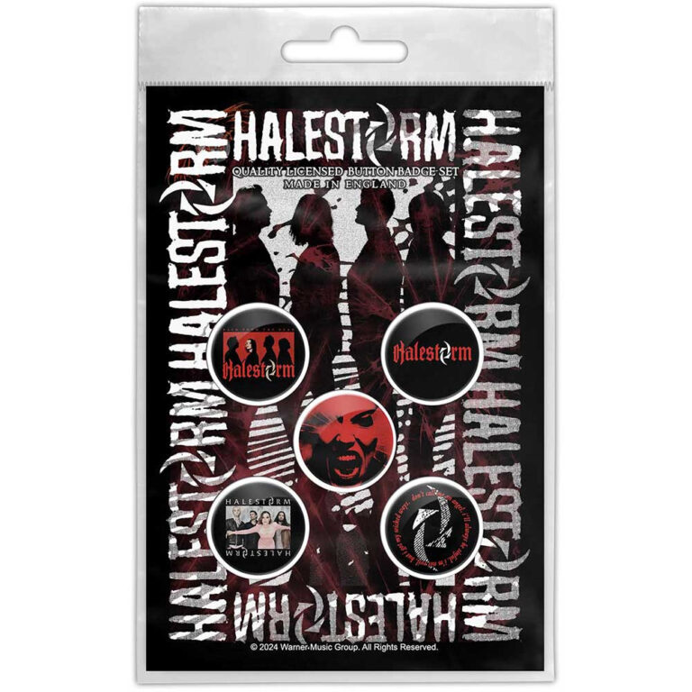 Halestorm Portrait Badge Pack