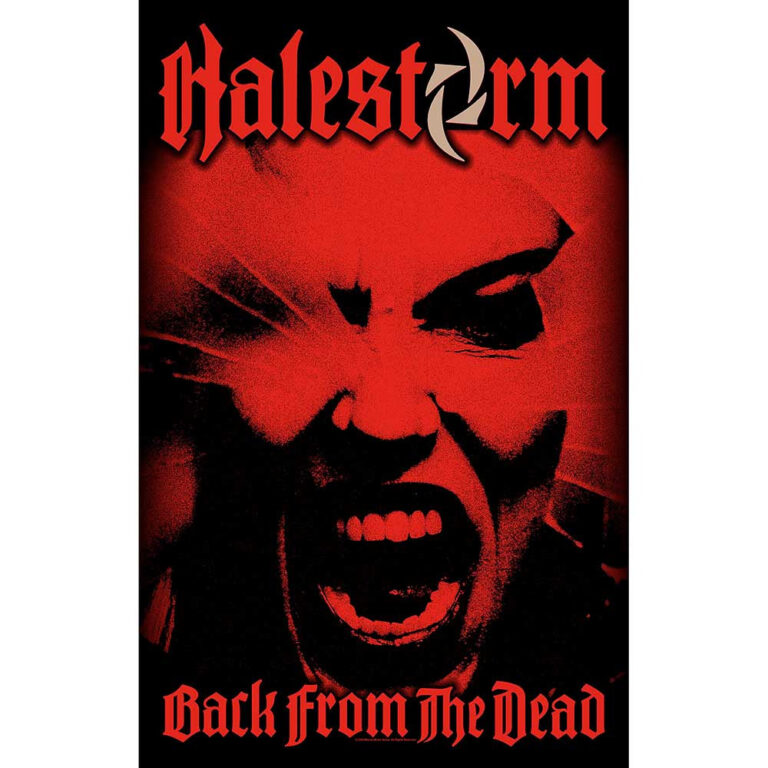 Halestorm Back From The Dead Textile Poster