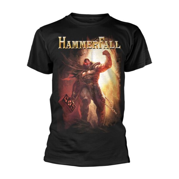 HammerFall - Dethrone And Defy T-Shirt (Front / Back Print)