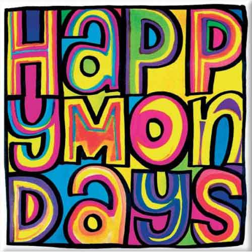 Happy Mondays Dayglo Logo Fridge Magnet